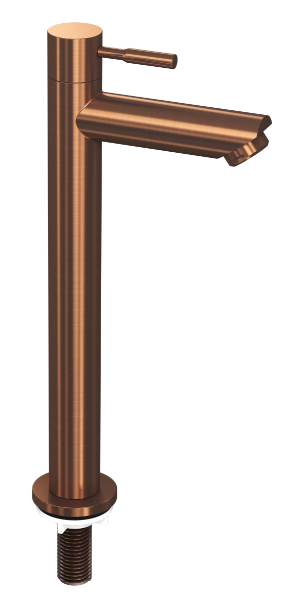 INK fonteinkraan koudwater staand hoog model 9902306 mat rose goud