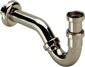 Viega chroom bidetbuissifon m/muurbuis 1 1/4 (103781)