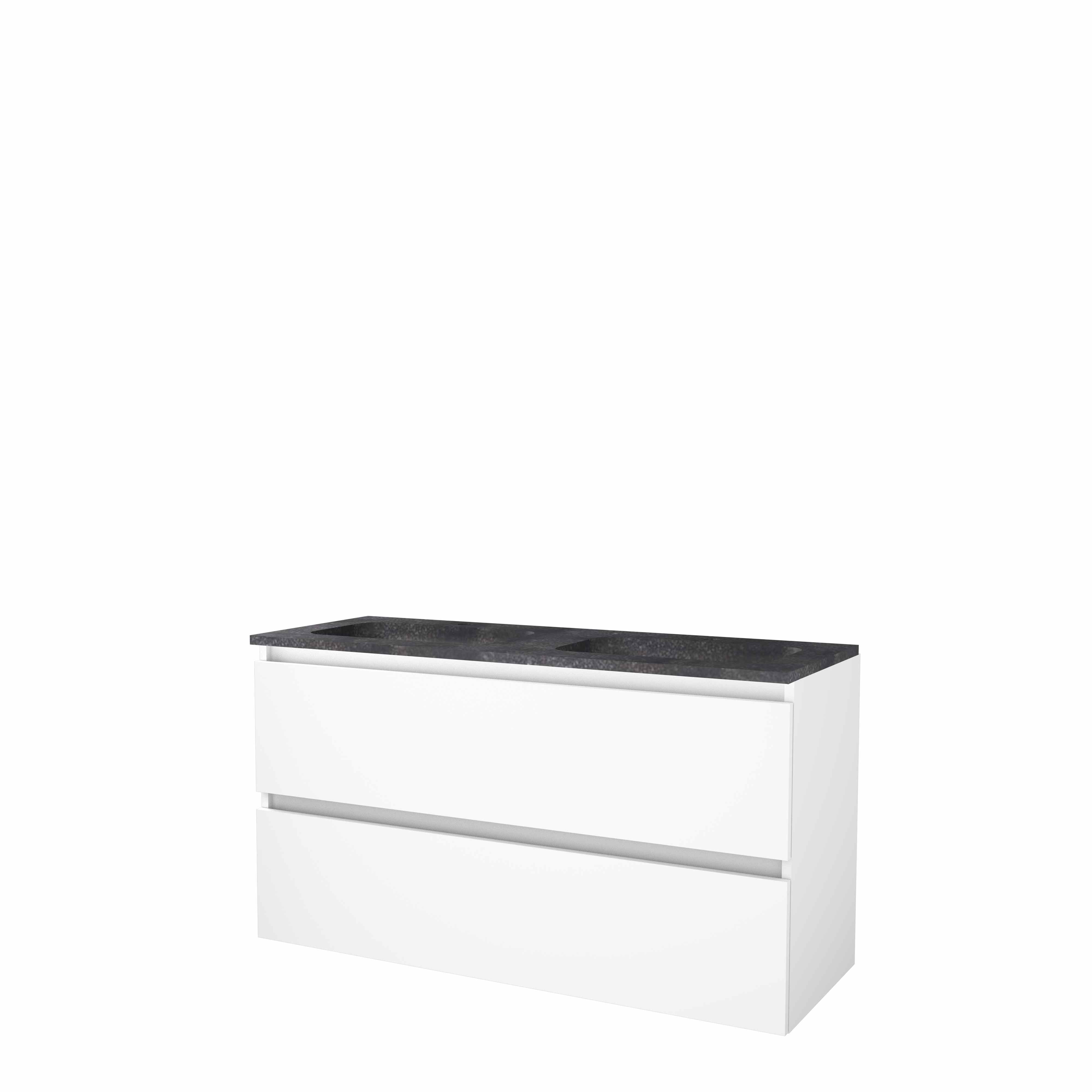 Basic Start 46 onderk. GL incl. 2 la + hardst. wast. incl. 2 krgt. B1200xD460 Ice White / 1813021