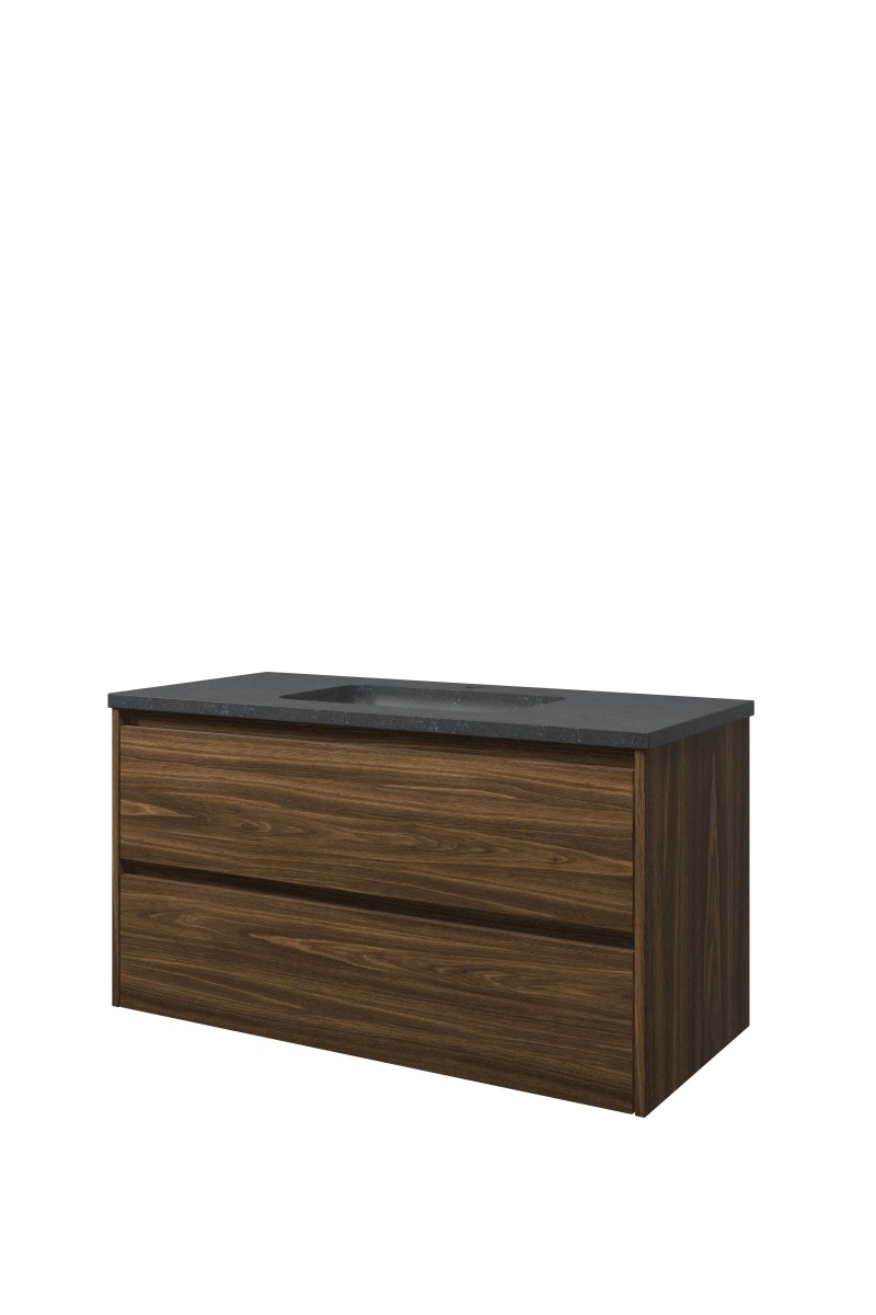 Proline set hardsteen Elegant wast. met 1 krgt. en onderk. sym. 1815753 Cabana oak/Blue stone H545xB1000xD460