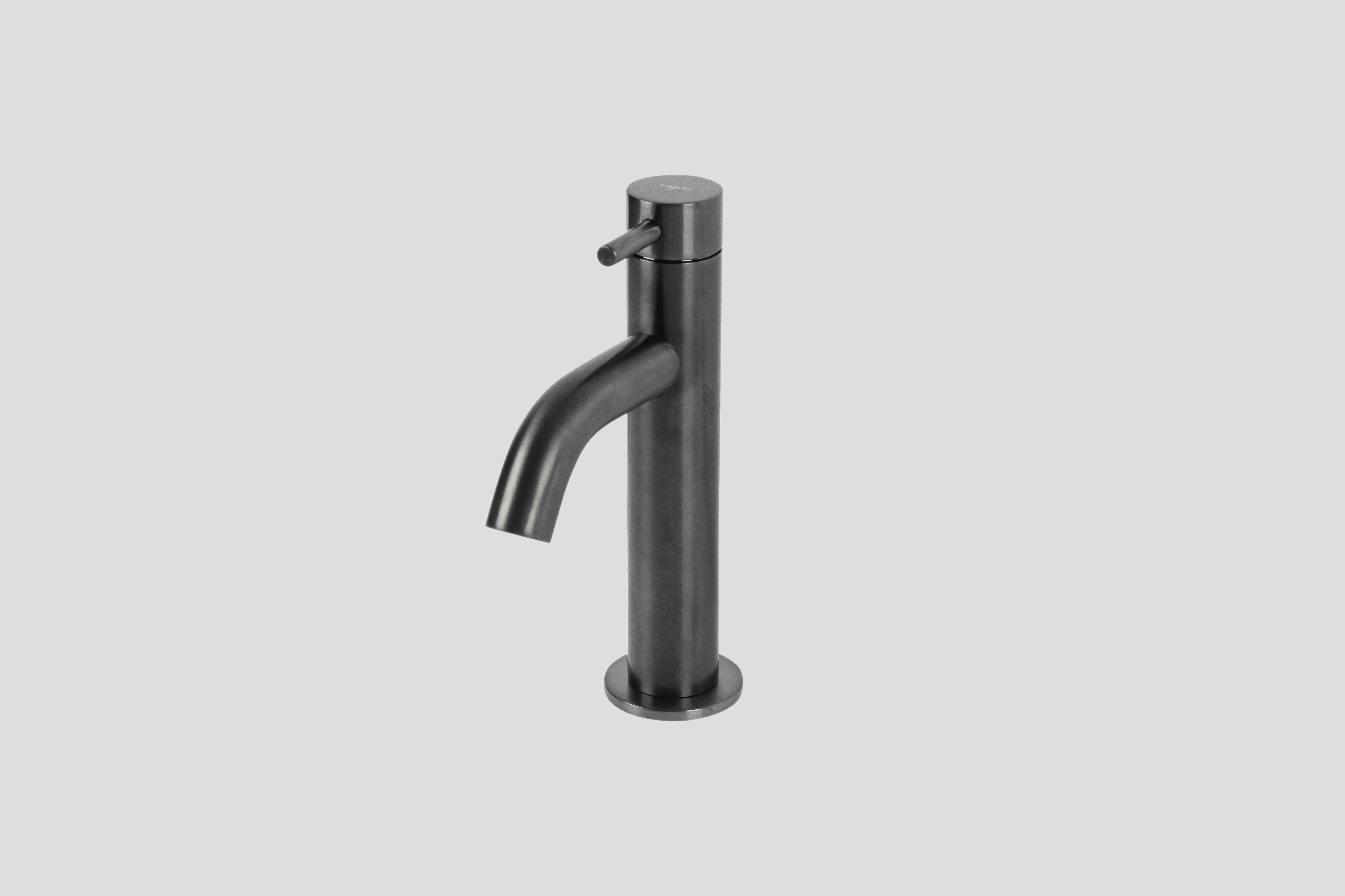 Lagoo Garda fonteinkraan G4102GM Brushed Gun Metal PVD