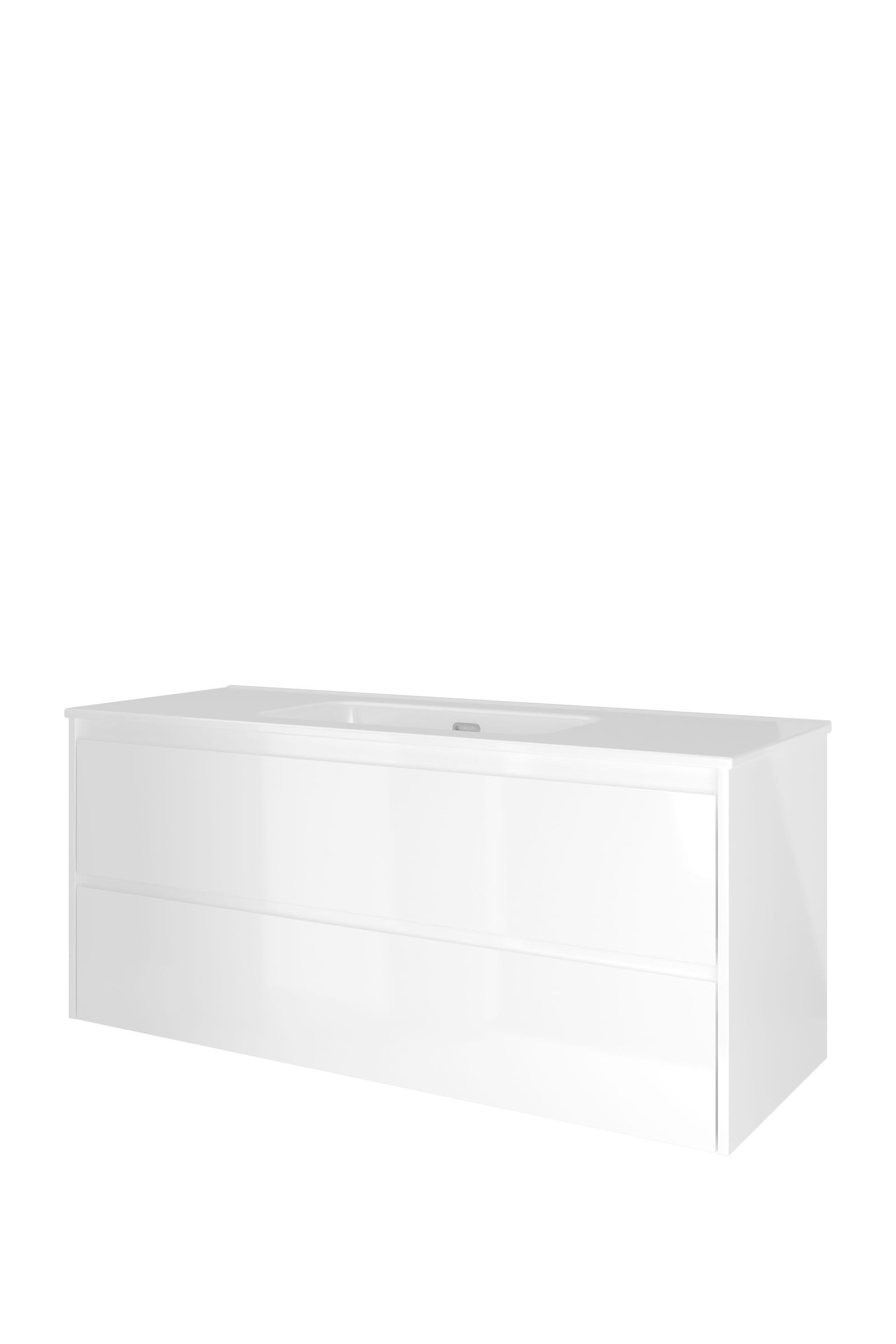 Proline enkel set porselein Elegant wast. enkel z. krgt. en onderk. sym. 1817354 Glans wit/Glans wit H540xB1200xD460