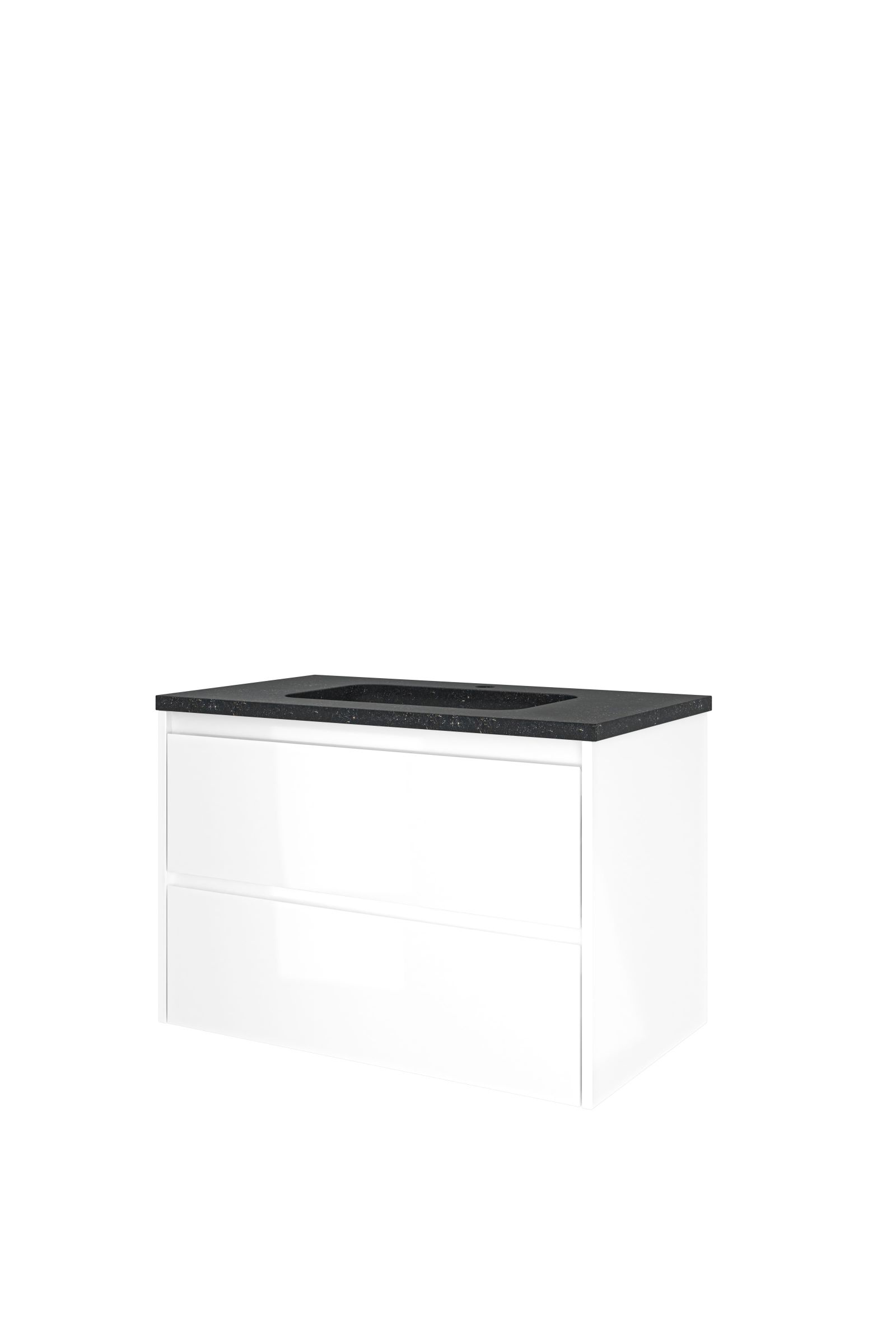 Proline set hardsteen Elegant wast. met 1 krgt. en onderk. sym. 1815734 Glans wit/Blue stone H545xB800xD460