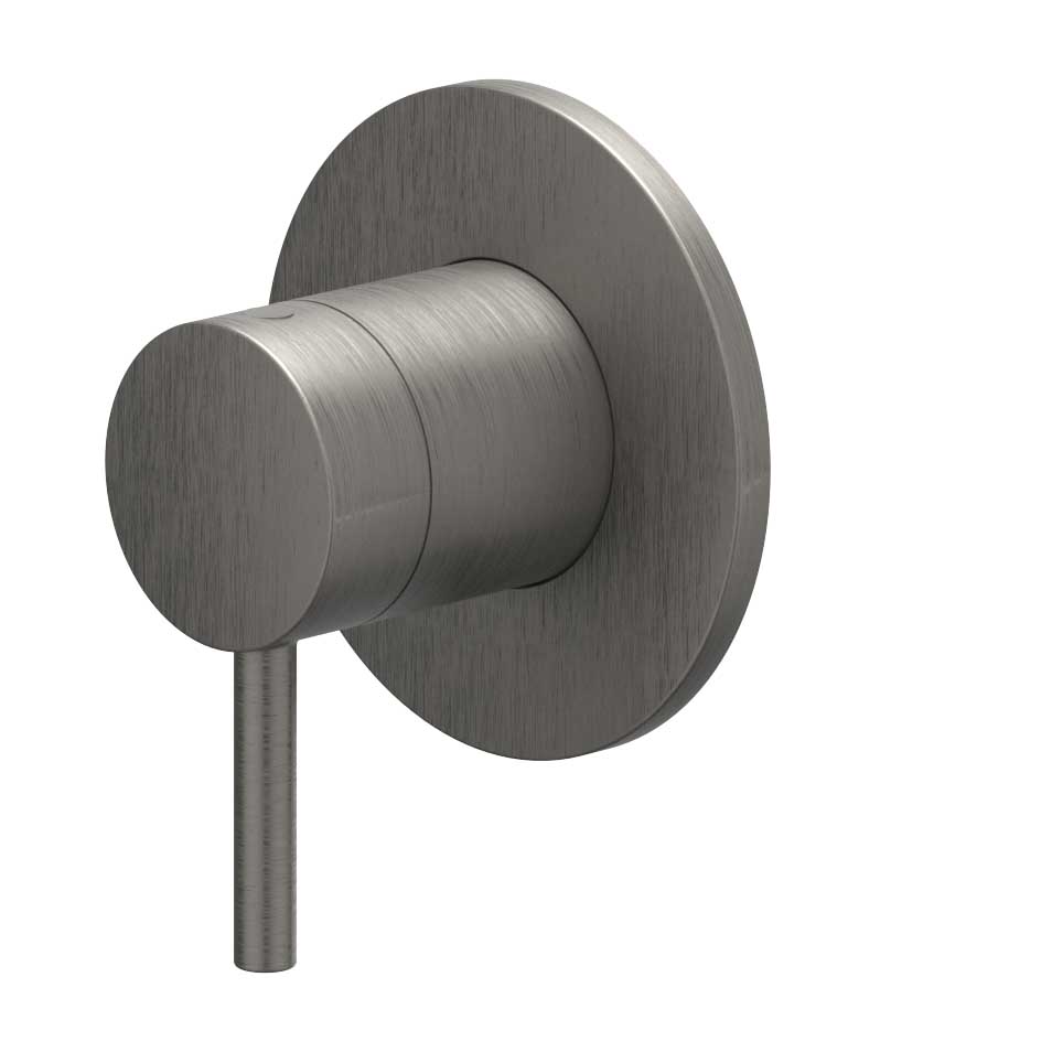 IVY Bond Afbouwdeel inbouw 2-weg stop-omstel 6201106 gebr. metal black PVD