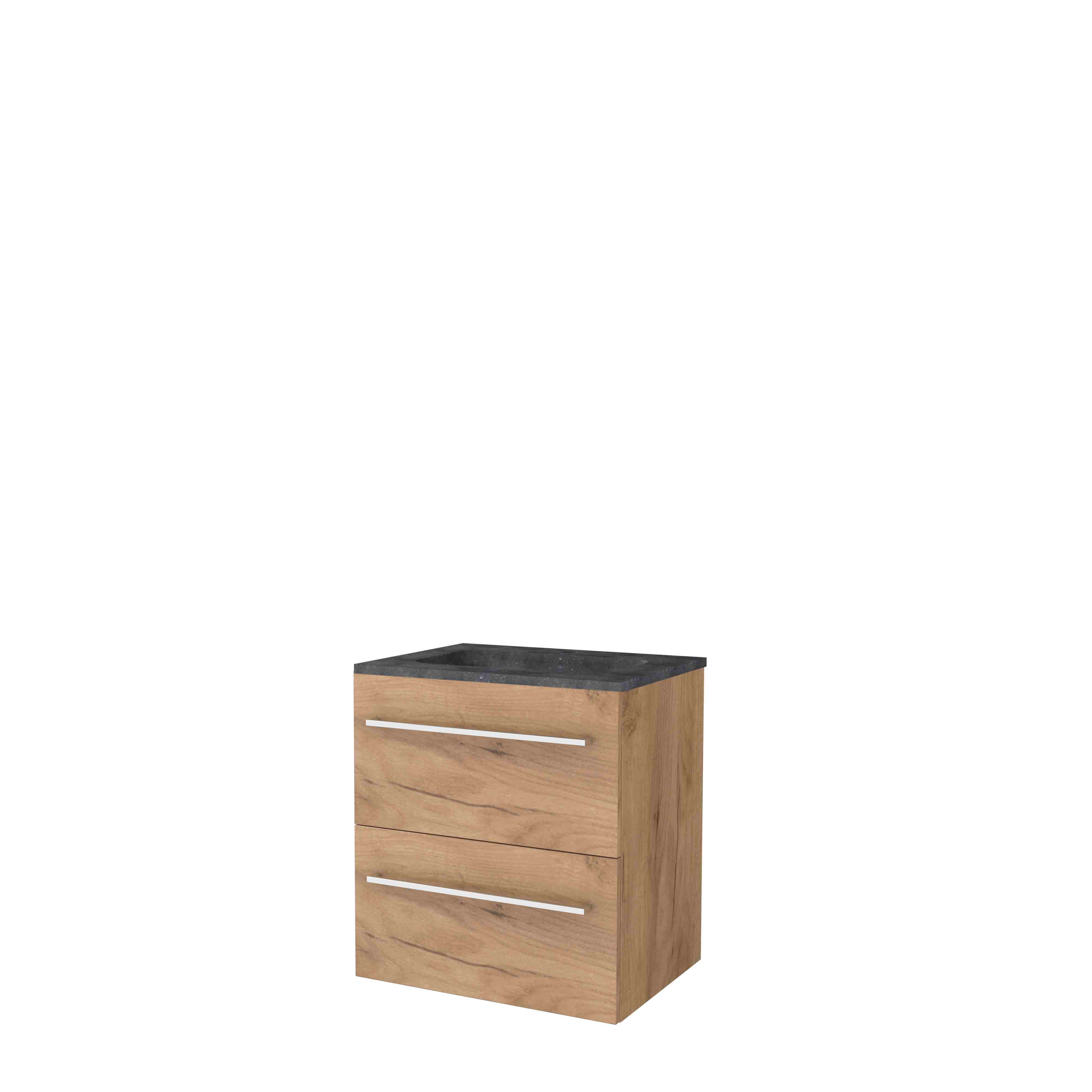 Basic Start 46 onderk. m. gr. incl. 2 la + hardst. wast. incl. 1 krgt. B600xD460 Whisky Oak / 1813214