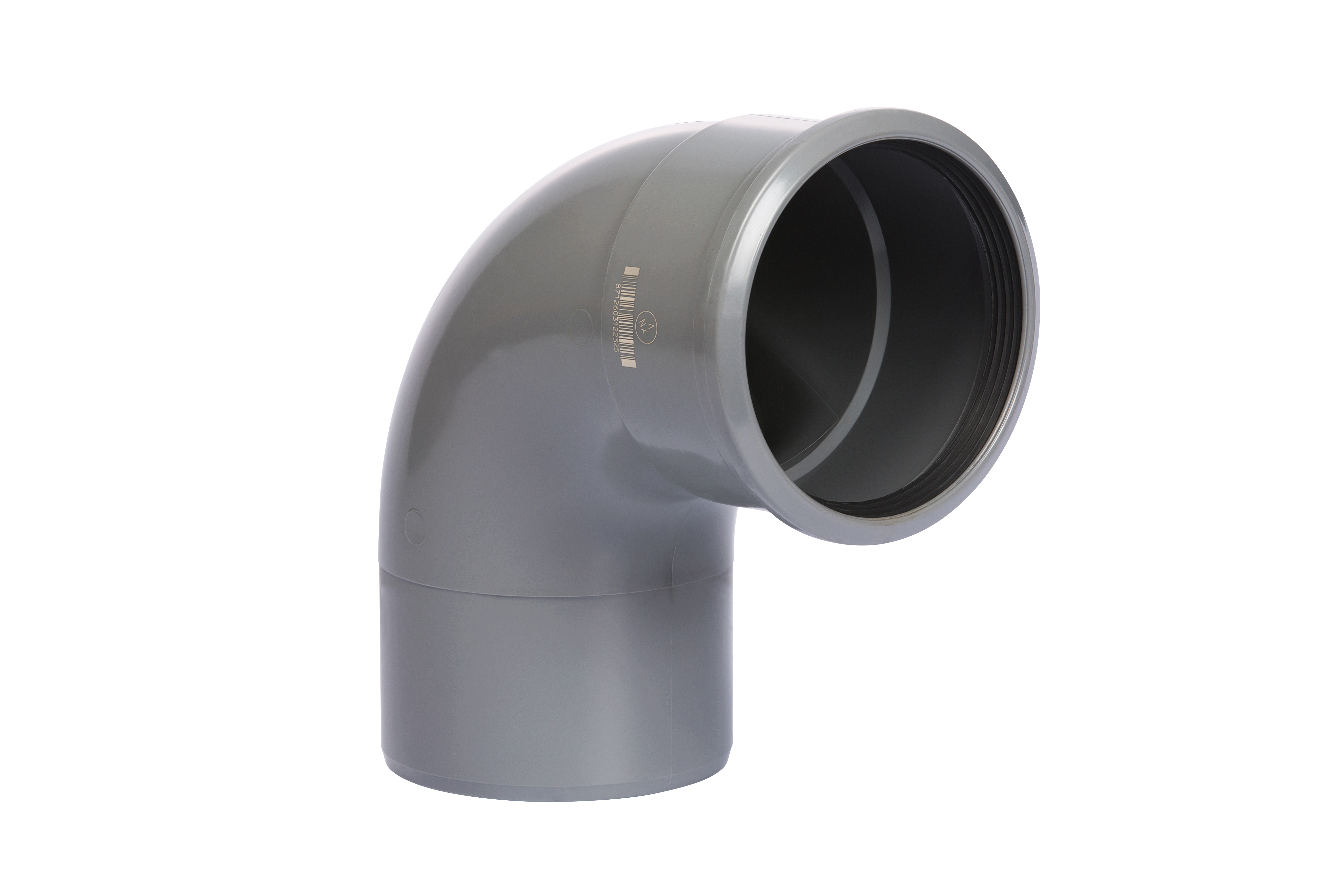 PVC manchet Bocht 125 87.5 graden  mof/spie 1196900140