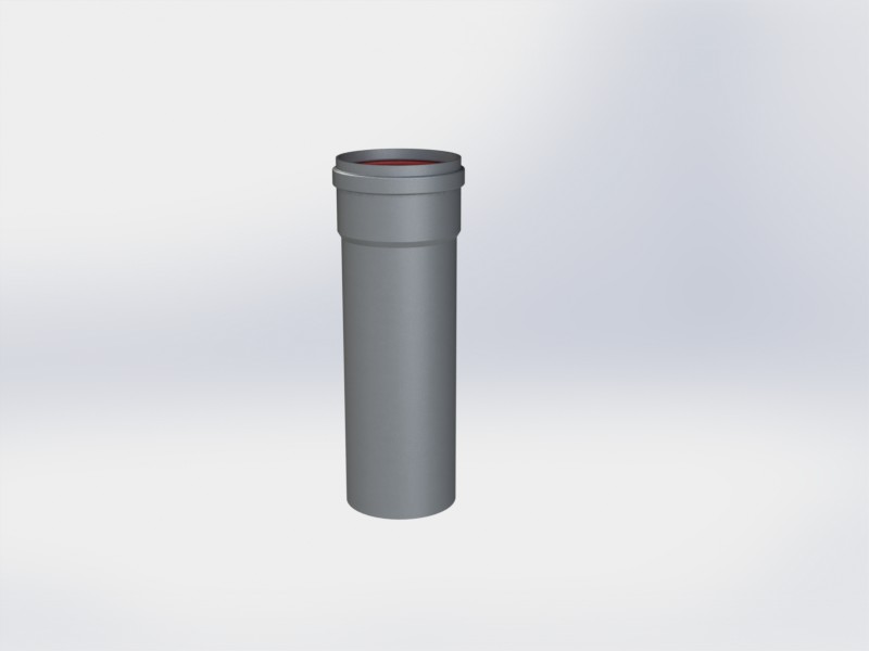 CoxFix alu. pijp dikwandig diam.080mm L2000 260.084