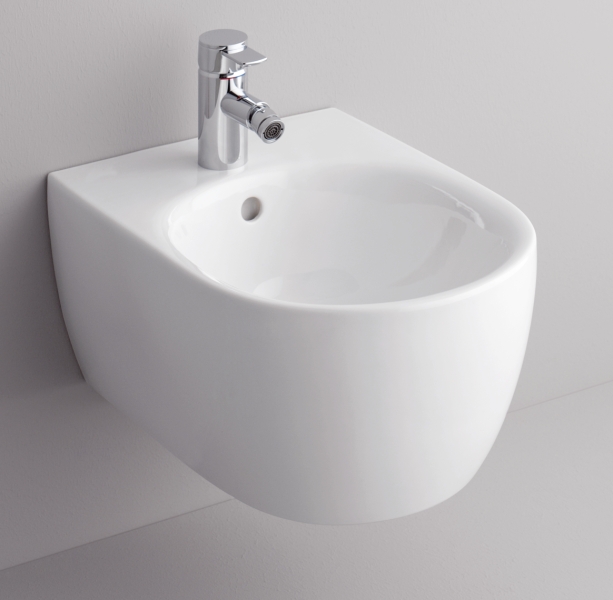 Geberit iCon wandbidet 54cm m.overl. 234000000 wit