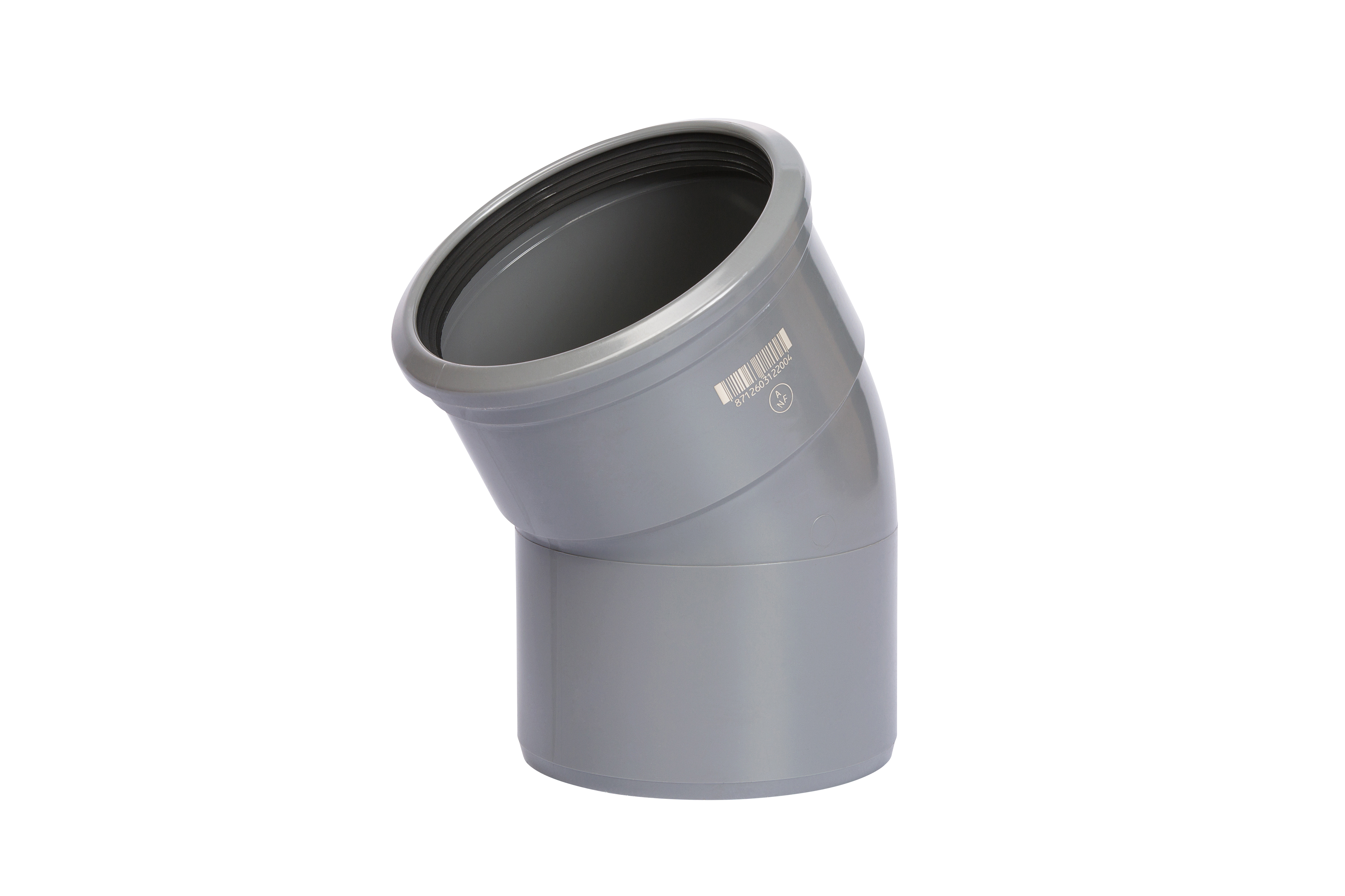 PVC manchet Bocht 160 30 graden mof/spie 1196900100