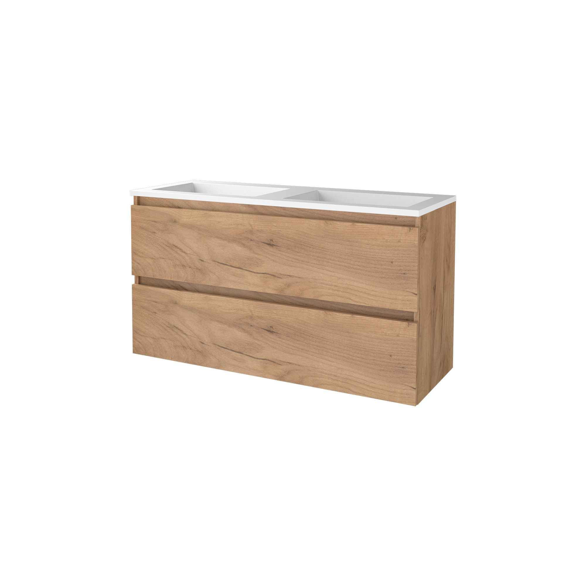 Basic Start 46 set 120x46cm greepl. 2 la Acryl wast. 0 krgt. S46GL1202A0WO Whisky Oak