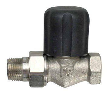 HERZ Radiatorkraan GP recht 1/2 WIT 5882410