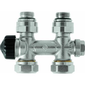 Heimeier Multilux H onderblok 1/2 recht afsluitbaar 3850-02.000