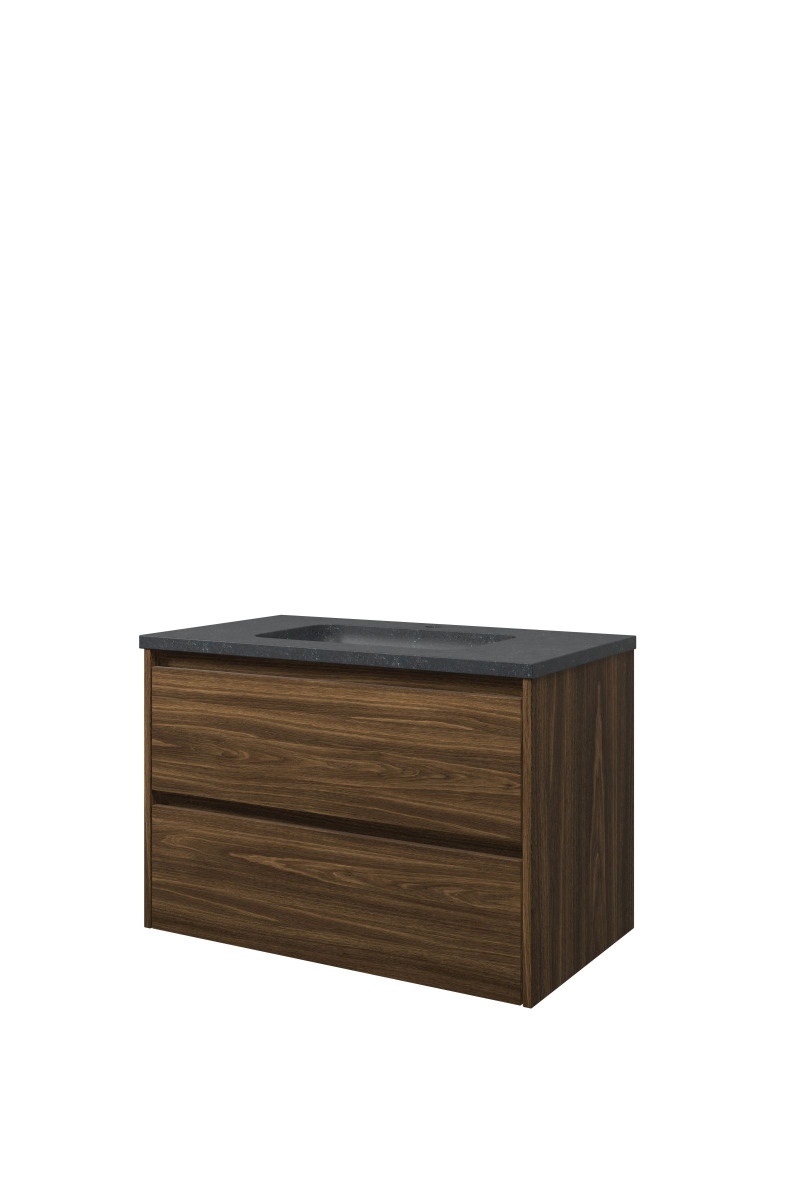 Proline set hardsteen Elegant wast. met 1 krgt. en onderk. sym. 1815733 Cabana oak/Blue stone H545xB800xD460