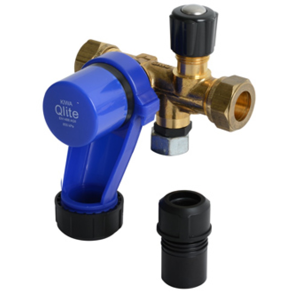 Inlaatcombinatie VSH project 15mm Knel 800KPA 031291.7  ( 20 st.p.ds )