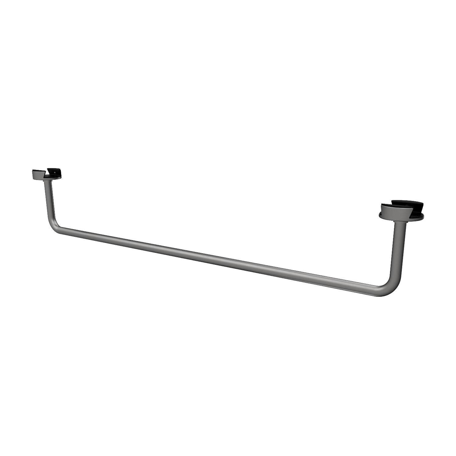 Geesa Leev Handdoekrek 40 cm RVS geborsteld 918207-05