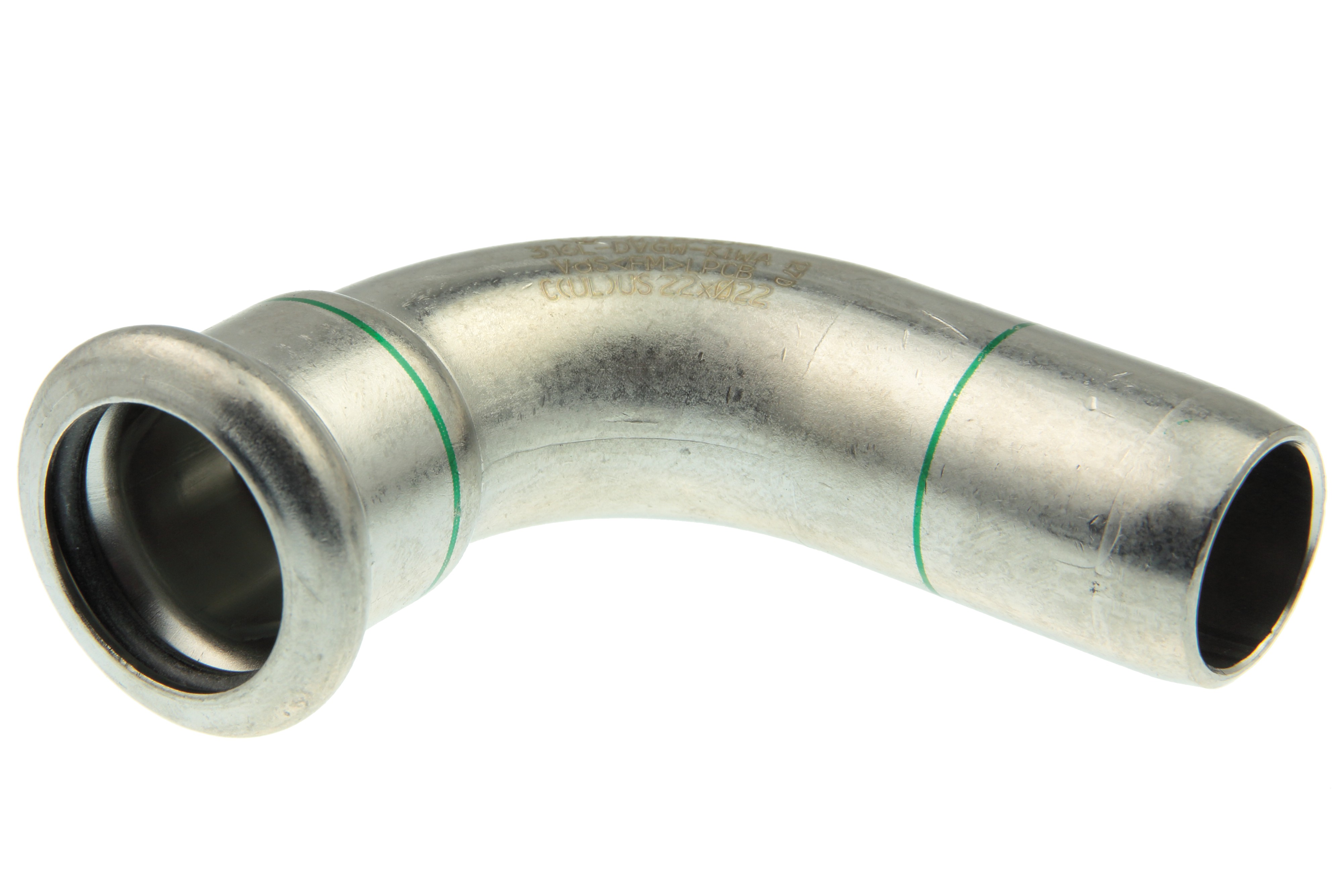 VSH XPress RVS bocht 90gr. 1x press 88.9 6230048