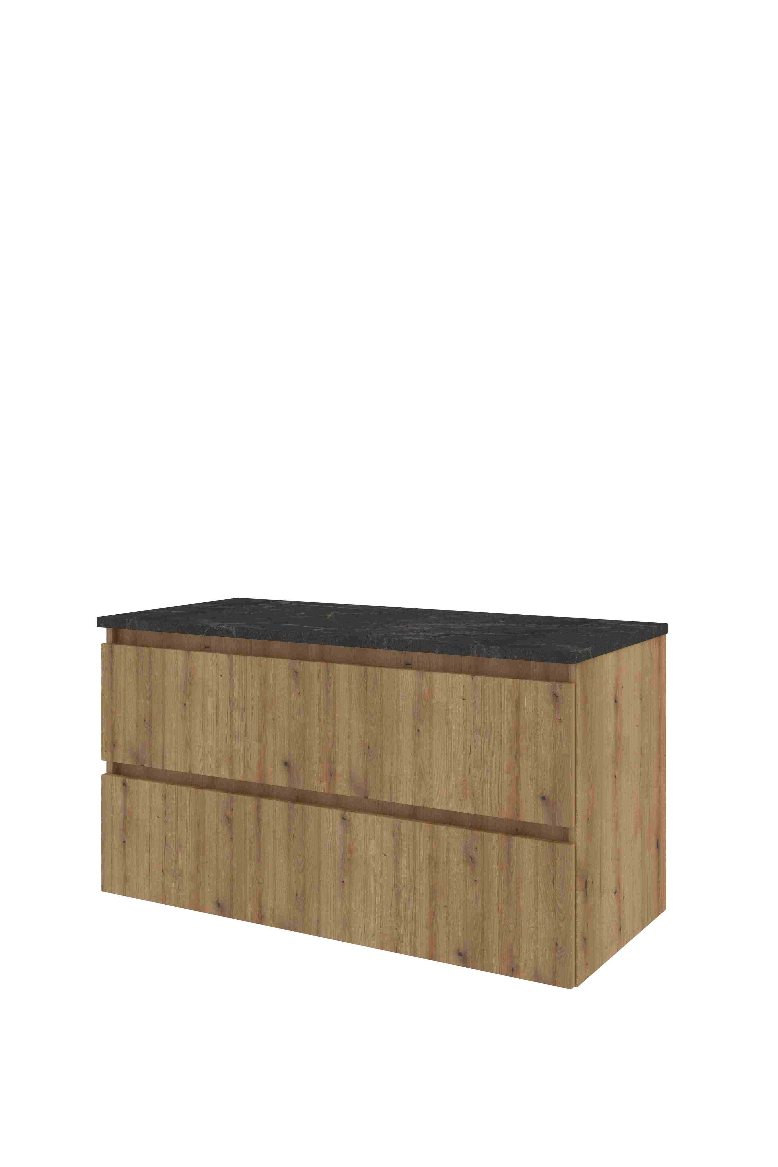 Proline Set Top afdekplaat hardsteen en onderkast sym. gefr. 1818961 Urban oak/Blue stone 1000x460x540