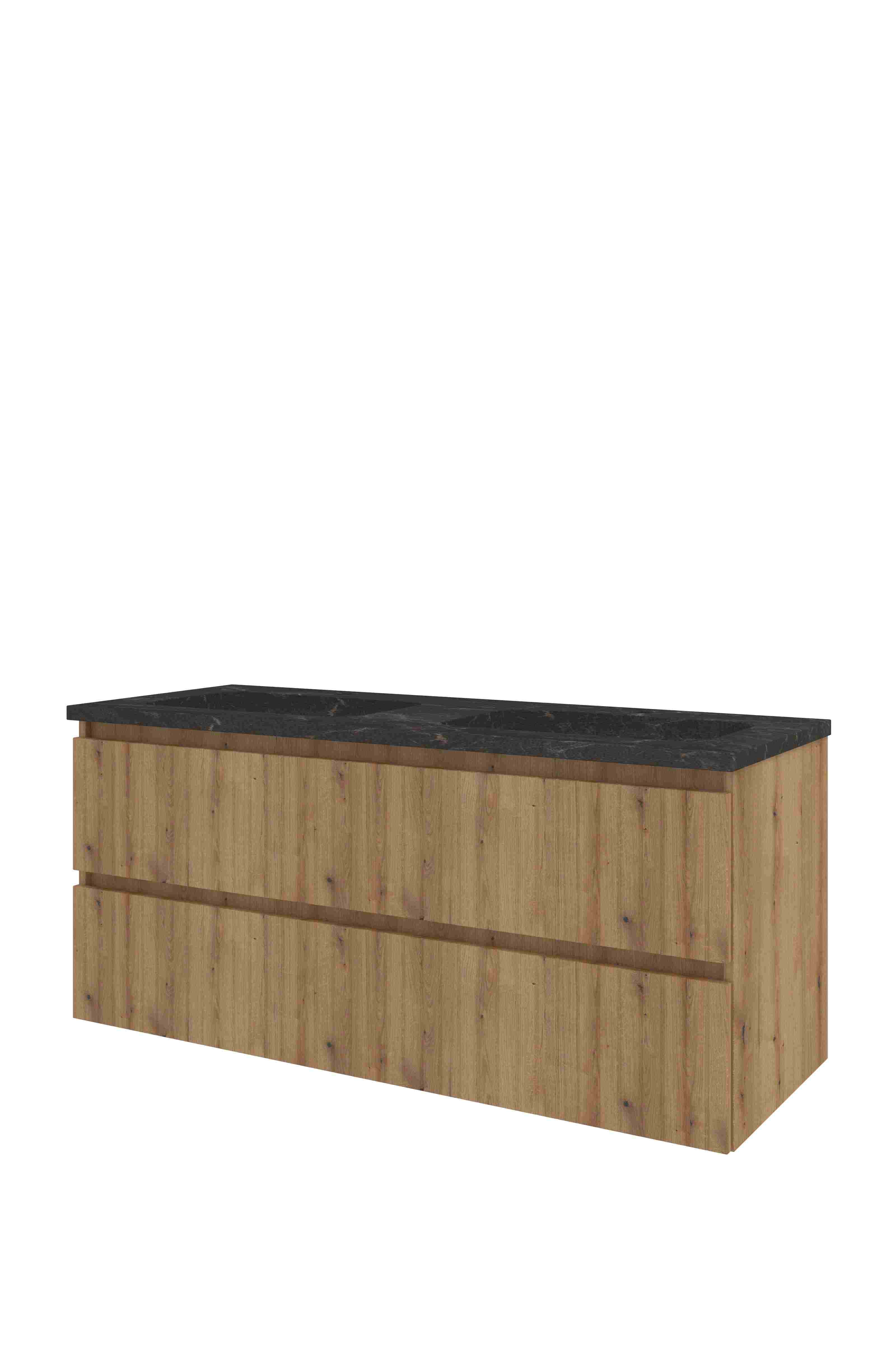 Proline Set hardsteen Elegant wast. met 2 kr.gaten en onderkast sym. gefr. 1818333 Terra oak/Blue stone 1200x460x545