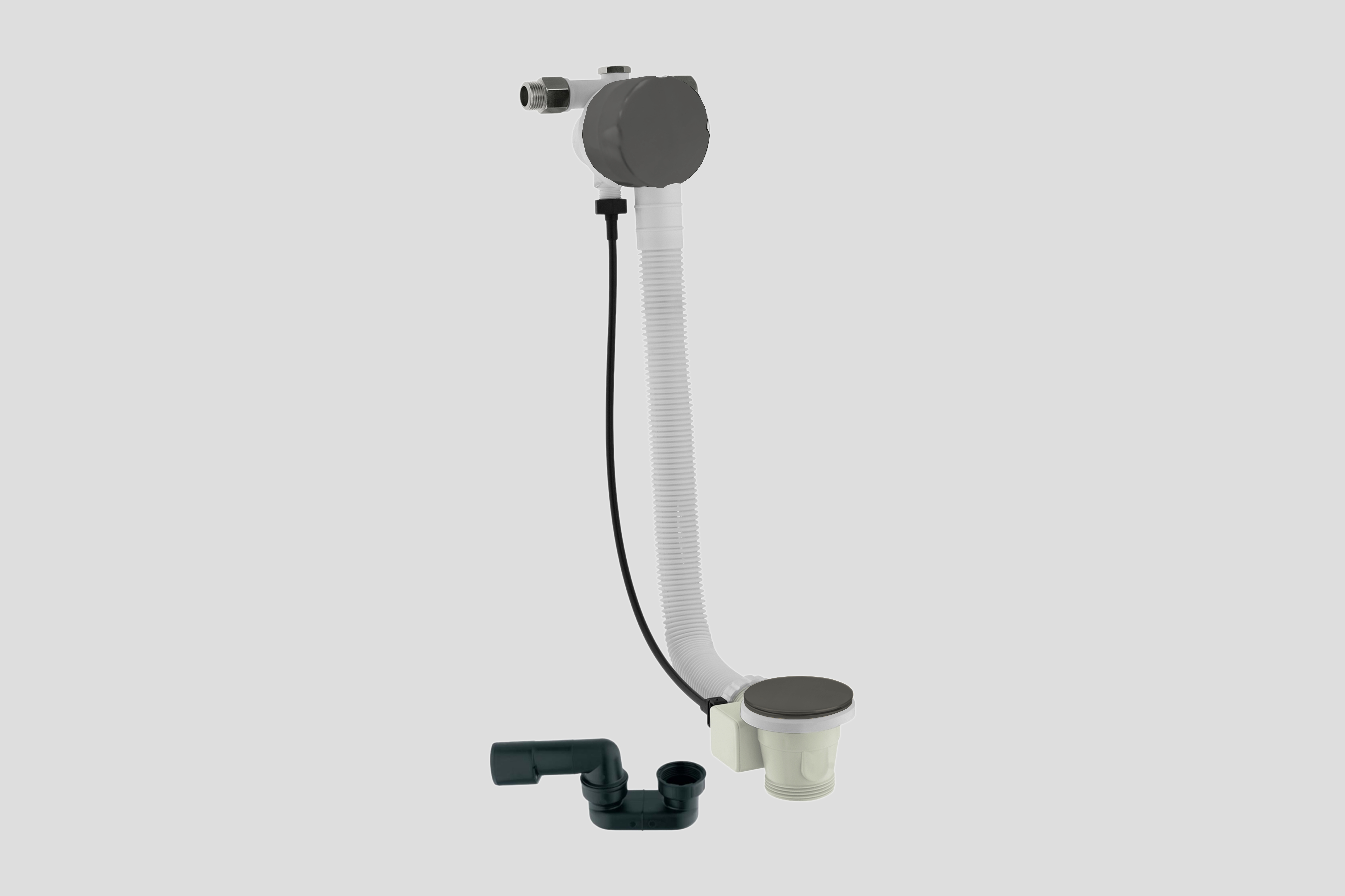 Lagoo Garda Badoverloop en vulcombinatie met clickplug en sifon G6121TC Tuscany