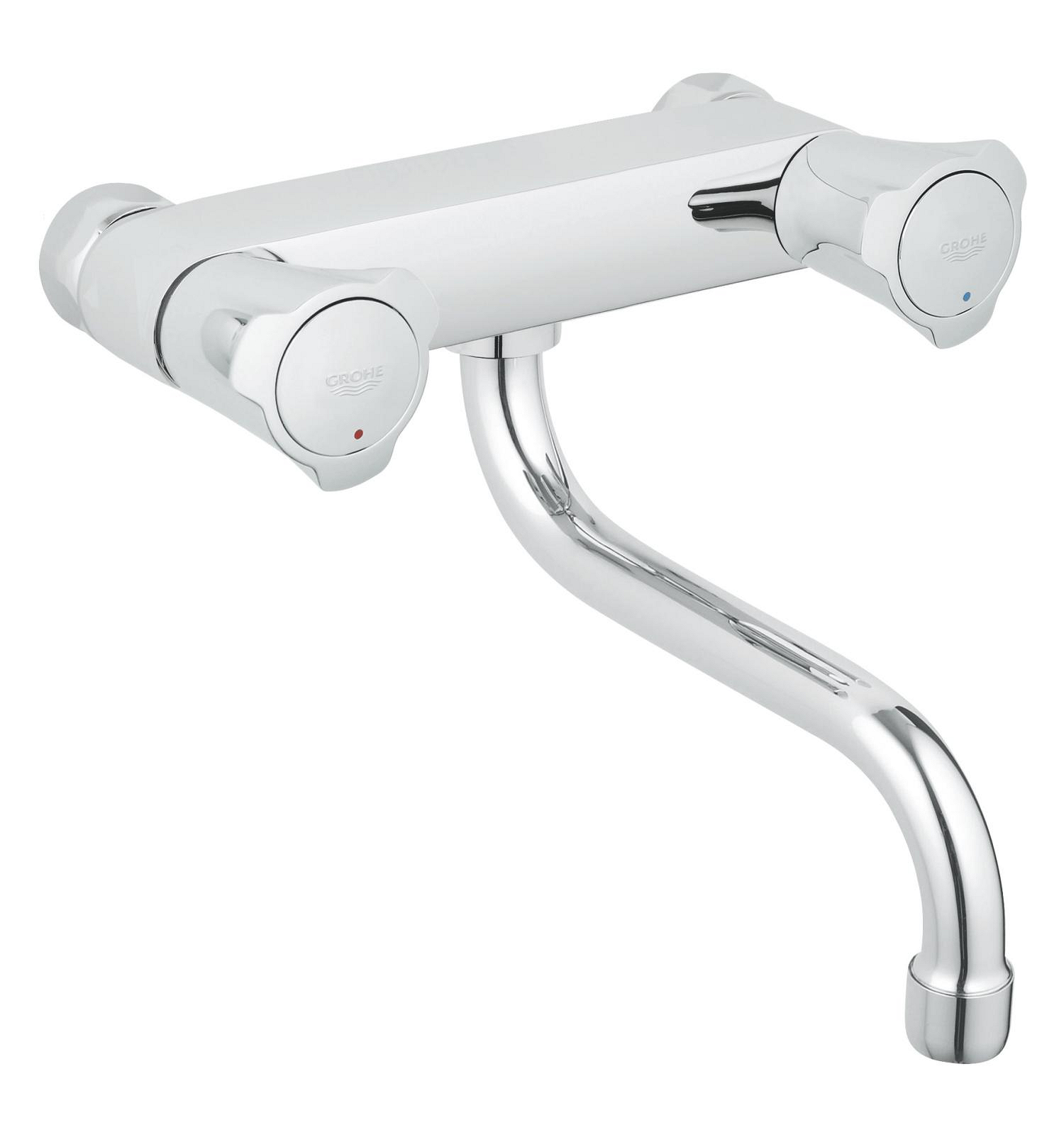 Grohe Costa-L keukenmengkraan wand met onderuitloop zonder koppelingen 31182001