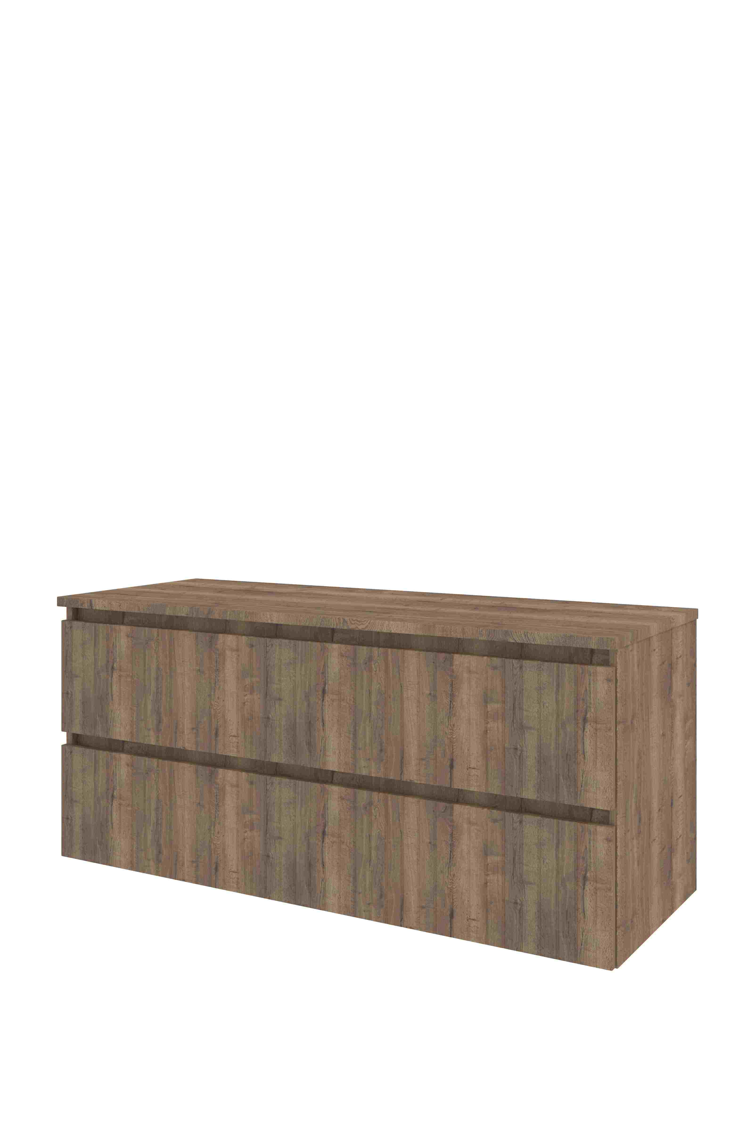 Proline Set Top afdekplaat en onderkast sym. gefr. 1818913 Terra oak 1200x460x552