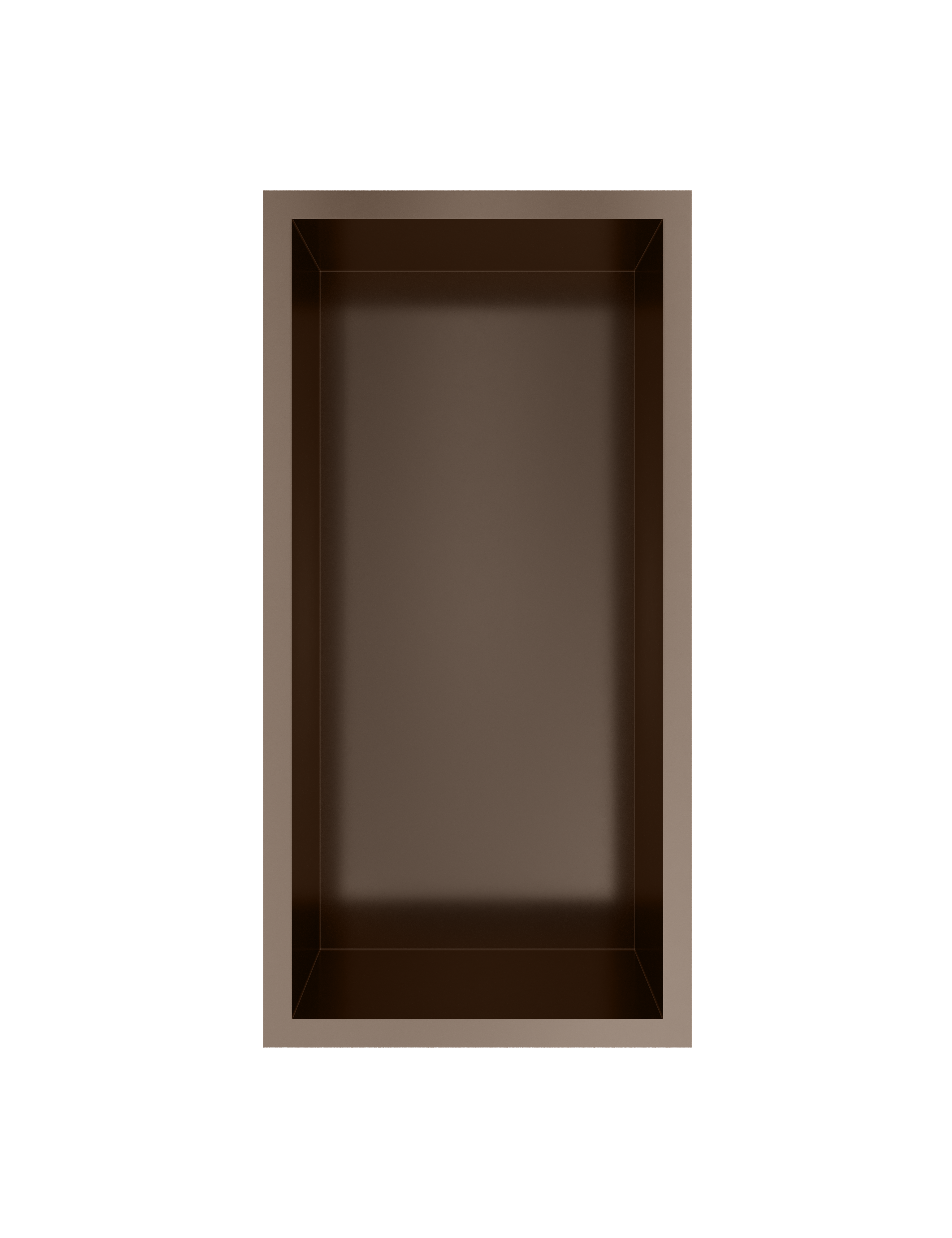 Hotbath More inbouwbox of inbouwnis 30x15x10cm BOX015TB Tuscan bronze