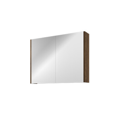 Proline spiegelkast Comfort met spiegel op plaat aan binnenzijde 2 deuren 1808603 Cabana oak H600xB800xD140