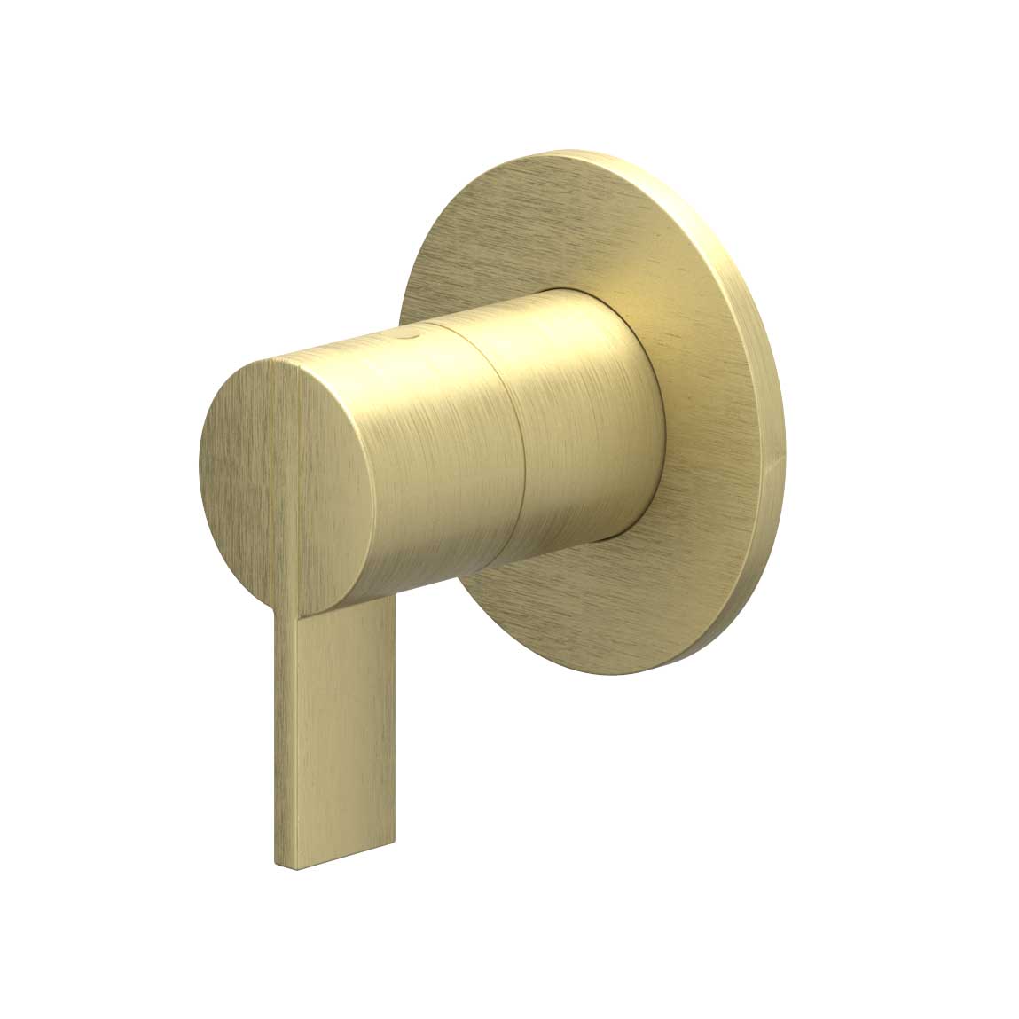 IVY Pact Afbouwdeel inbouw 2-weg stop-omstel 6202104 gebr. mat goud PVD