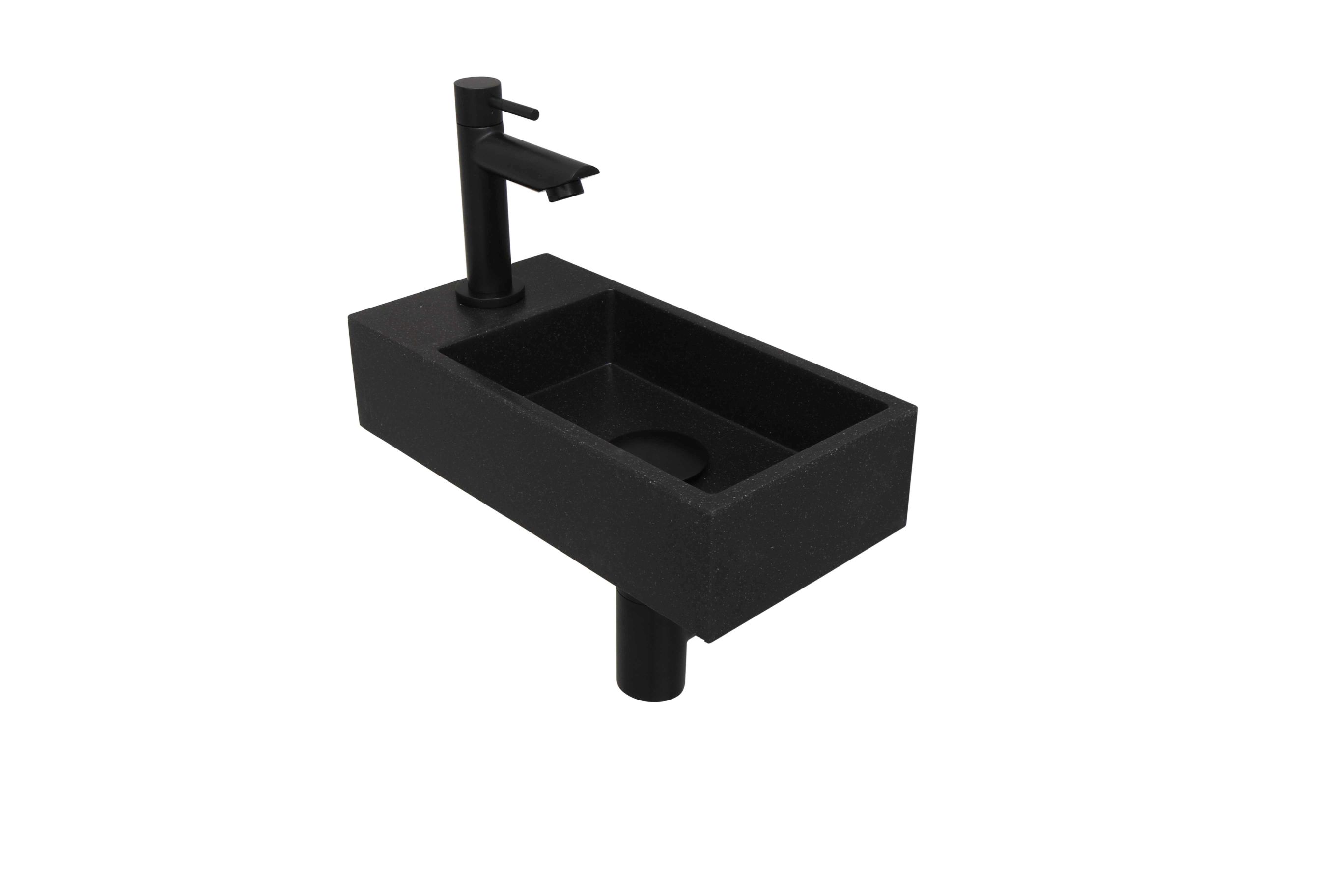 INK Versus Fonteinpack Quartz links 1805129 Quartz zwart/mat zwart H90xB360xD180