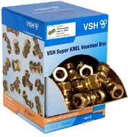 VSH super knel voordeelbox Puntknie 889339 3/8x15 inhoud 40 stuks