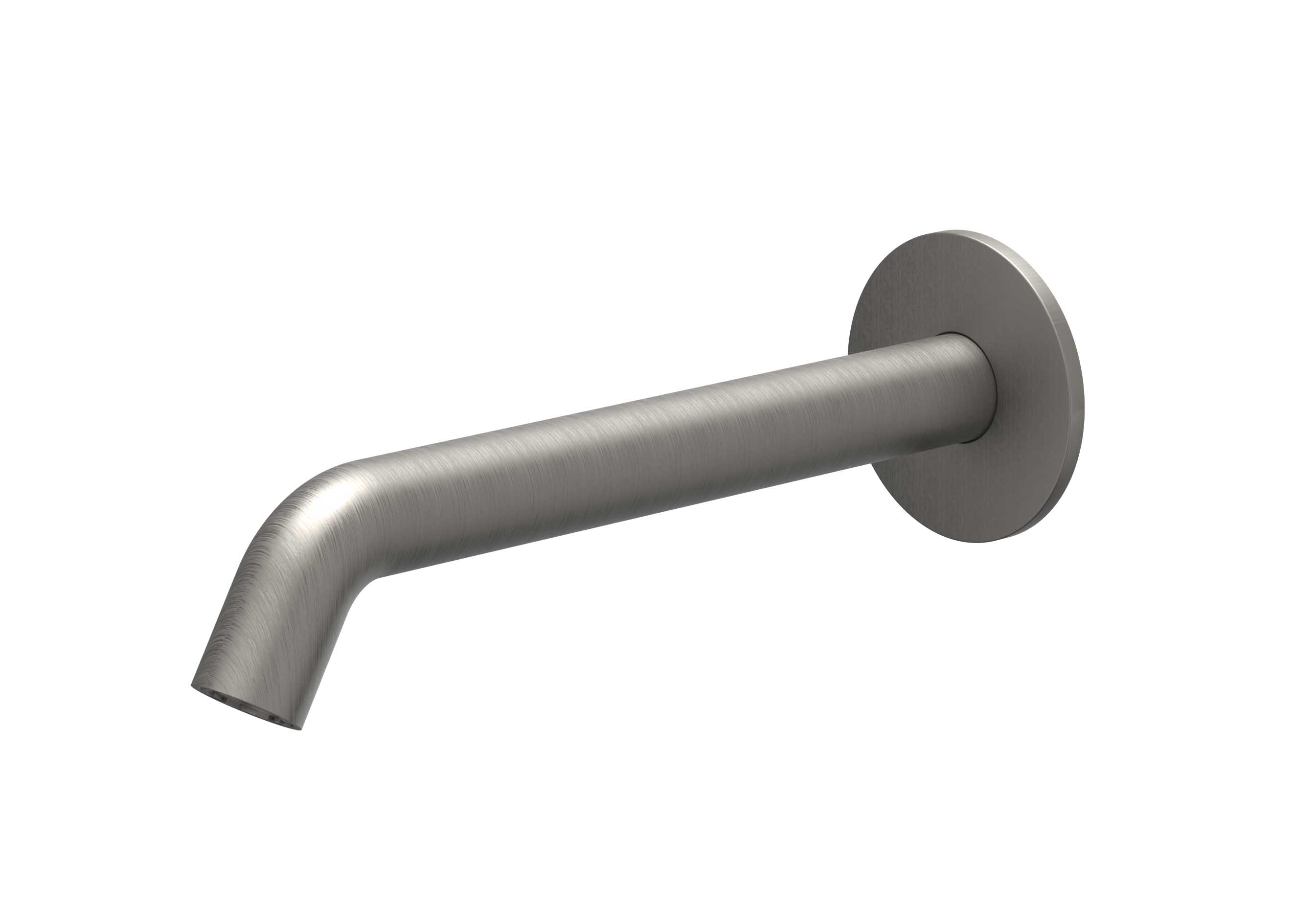 IVY Baduitloop 23cm 1/2 aansluiting inkortbaar 6903056 gebr. metal black PVD