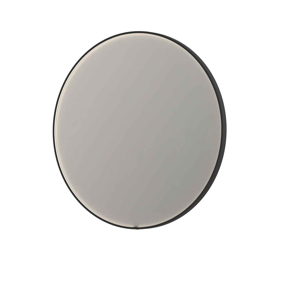 INK spg. SP24 rond in stalen kader incl dir LED verw. color dimbaar + schak. H1200xB1200xD40 Mat zwart / 8409340