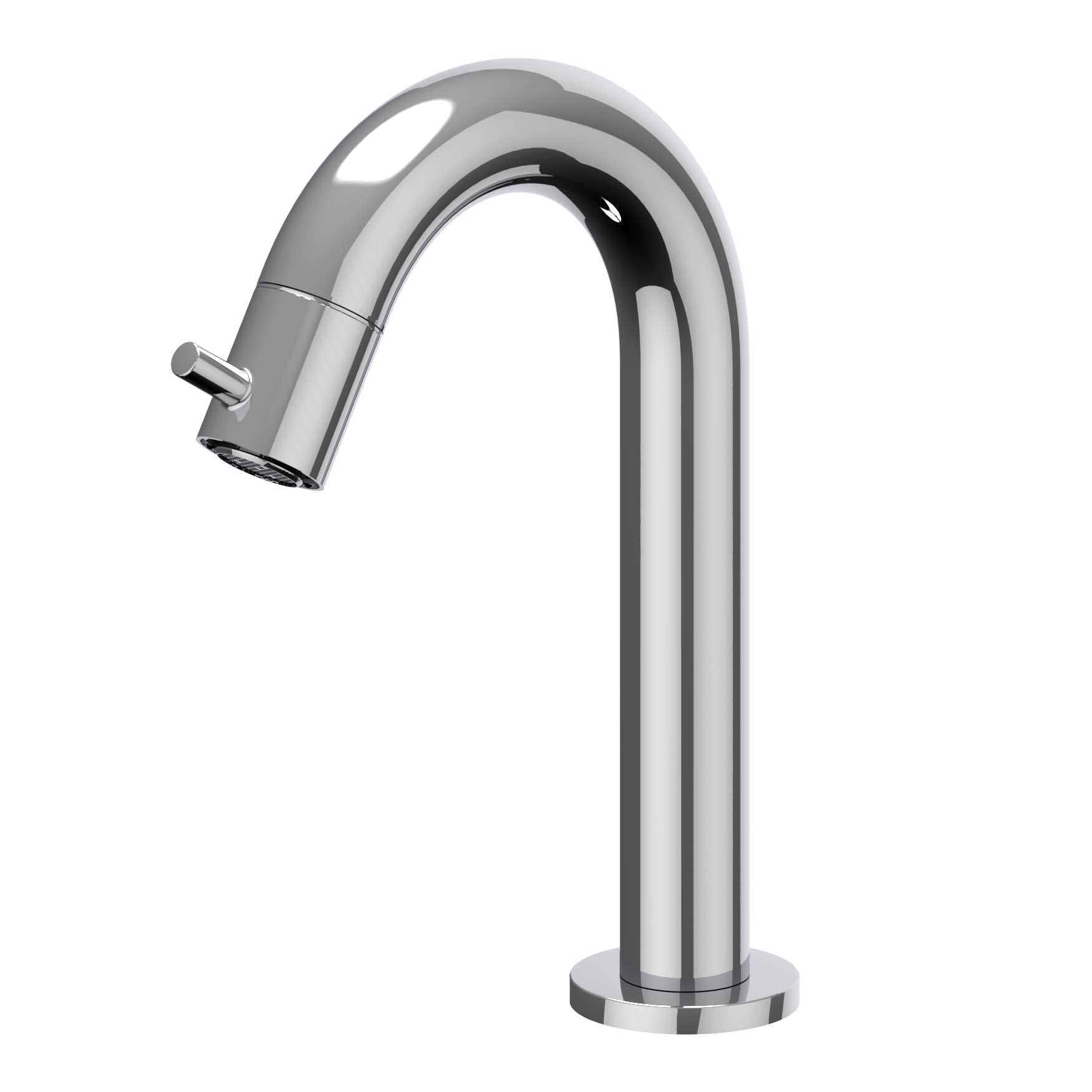 IVY Bond Fonteinkraan gebogen staand model S 6401051 Chroom