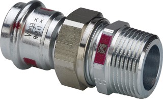 Viega Prestabo 3 delige koppeling buitendraad 54x2 559298