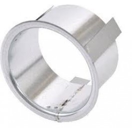 Platte tuit met klem voor in systeemplafond H=70mm 160mm 0740079K