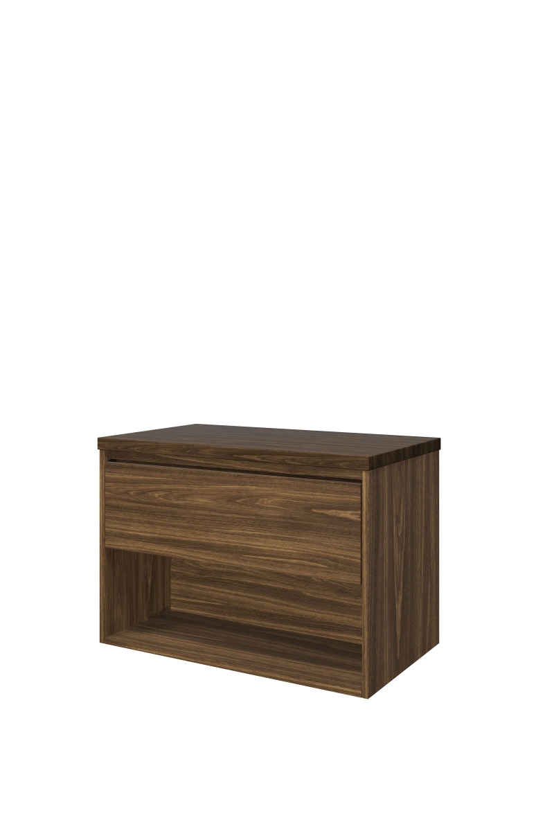 Proline set Top afdekplaat en onderk. met schap 1817213 Cabana oak H552xB800xD460