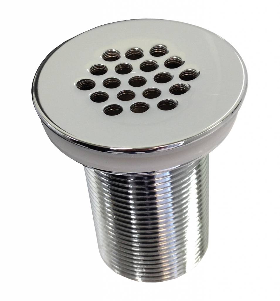 DSI afvoer rooster 5/4 chroom 1001