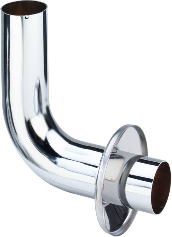 Viega chroom urinoirafvoerbocht v/urinoirkom 1 1/4 x 100 (120627)