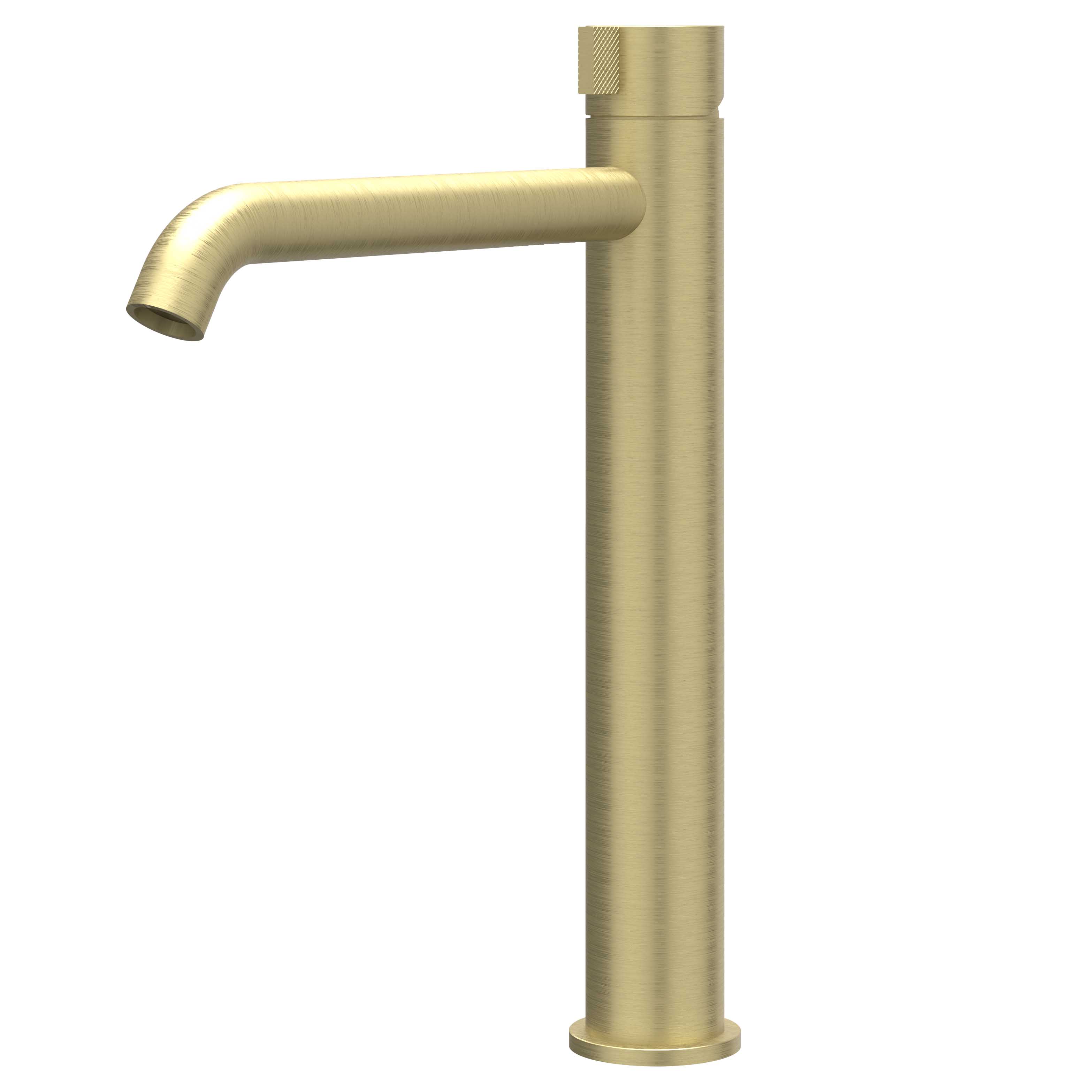 IVY Tribe Eenhendel wastafelmengkraan opbouw model L coldstart 6100462 RVS316 gebr. mat goud PVD