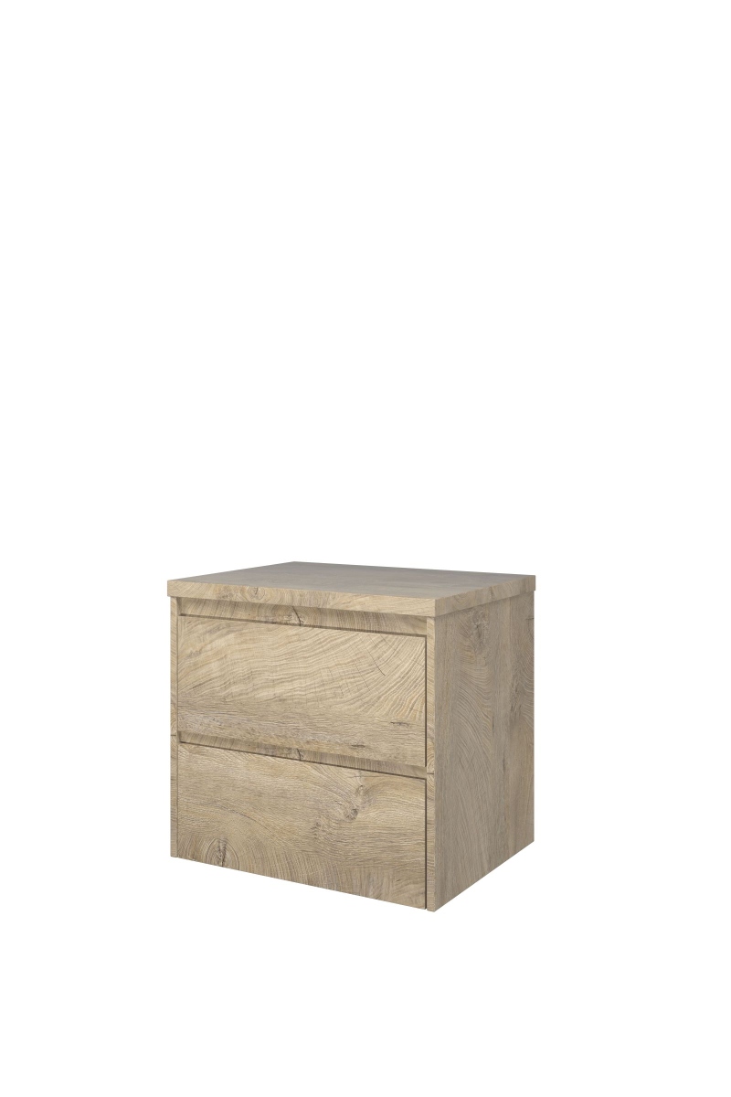 Proline set Top afdekplaat en onderk. sym. 1817241 Raw oak H552xB600xD460