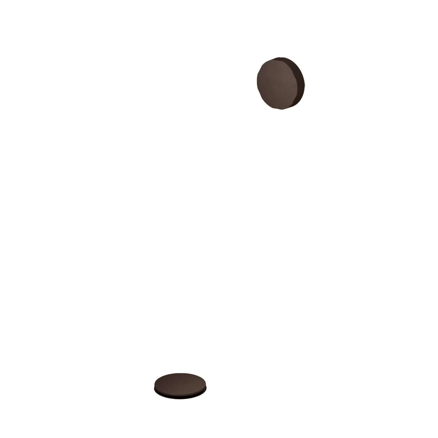 Hotbath Mate badoverloop verlengd P032TB Tuscan bronze