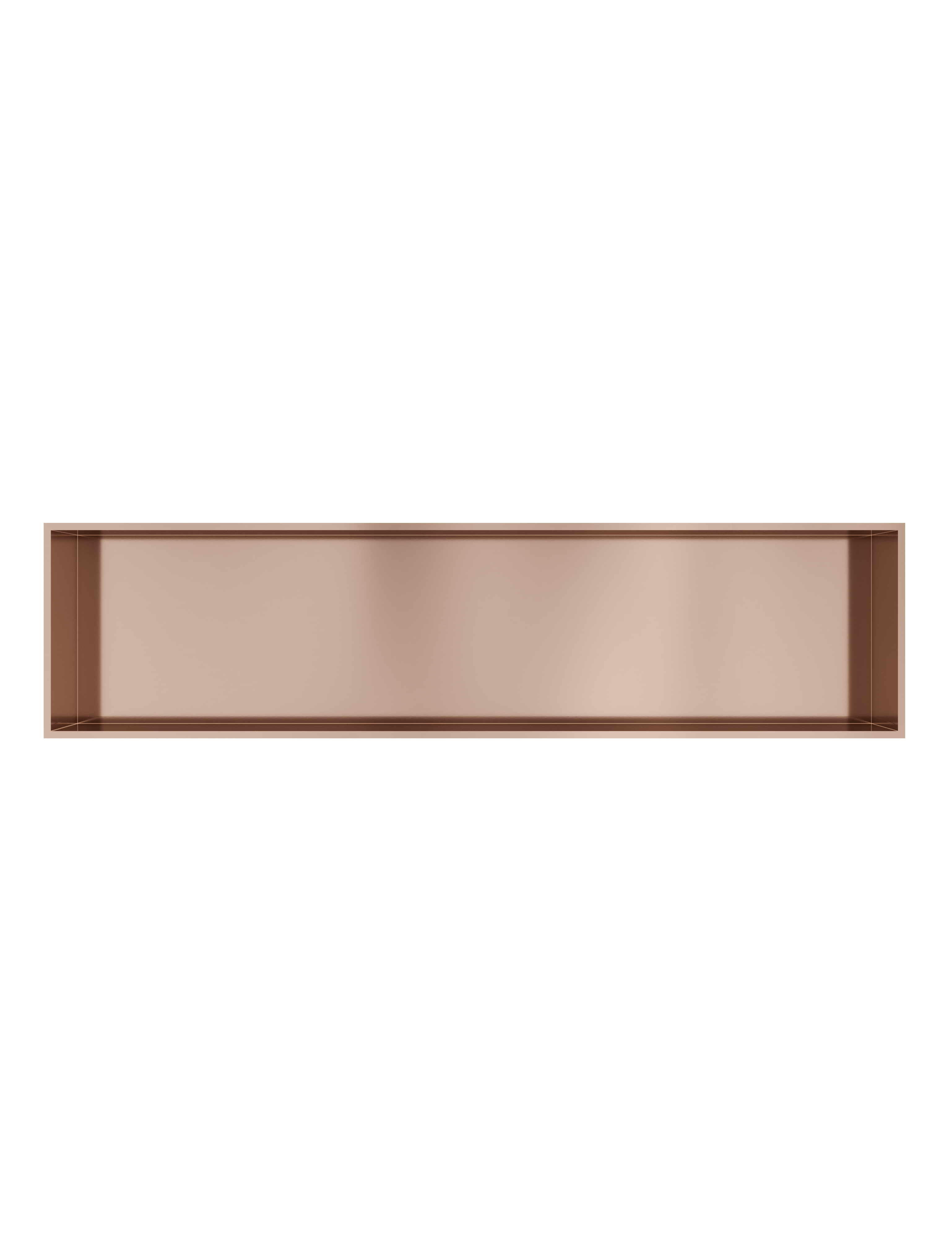 Hotbath More inbouwbox of inbouwnis 30x120x10cm BOX120BCP Geborsteld koper PVD