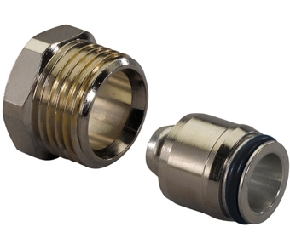 Uponor MLC Oventrop klemkoppeling 16x1/2 btdr 1014016