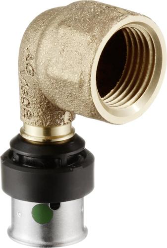 Viega Smartpress Bocht binnendraad 16x3/8 730345