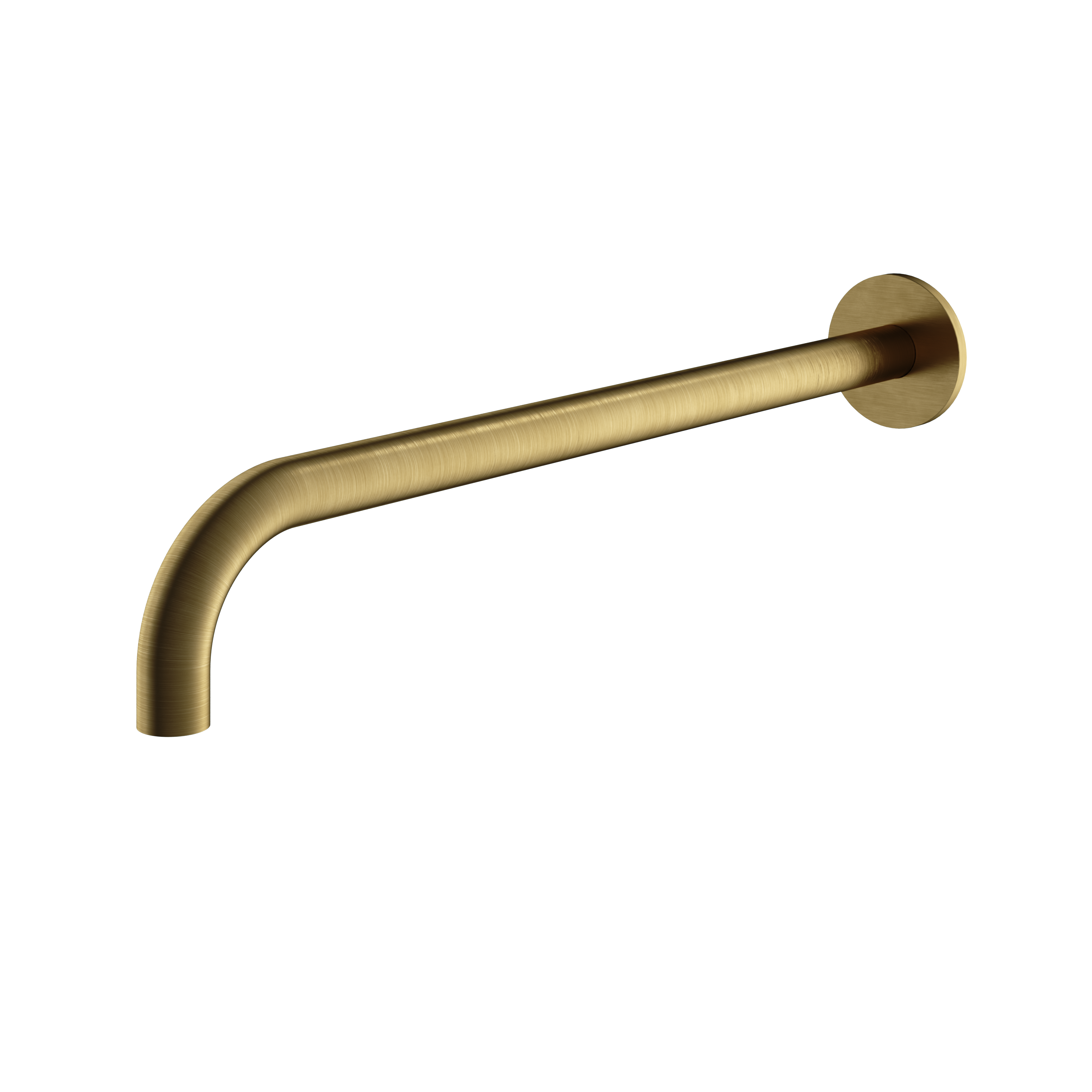 Hotbath Archie wandarm 40cm AR450BBP Geborsteld Messing PVD