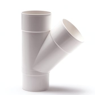 HWA T stuk 80 45 graden vse wit 1195001075