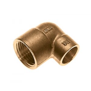 Mess. knie kort 11/2 bndr. x 42 mm.