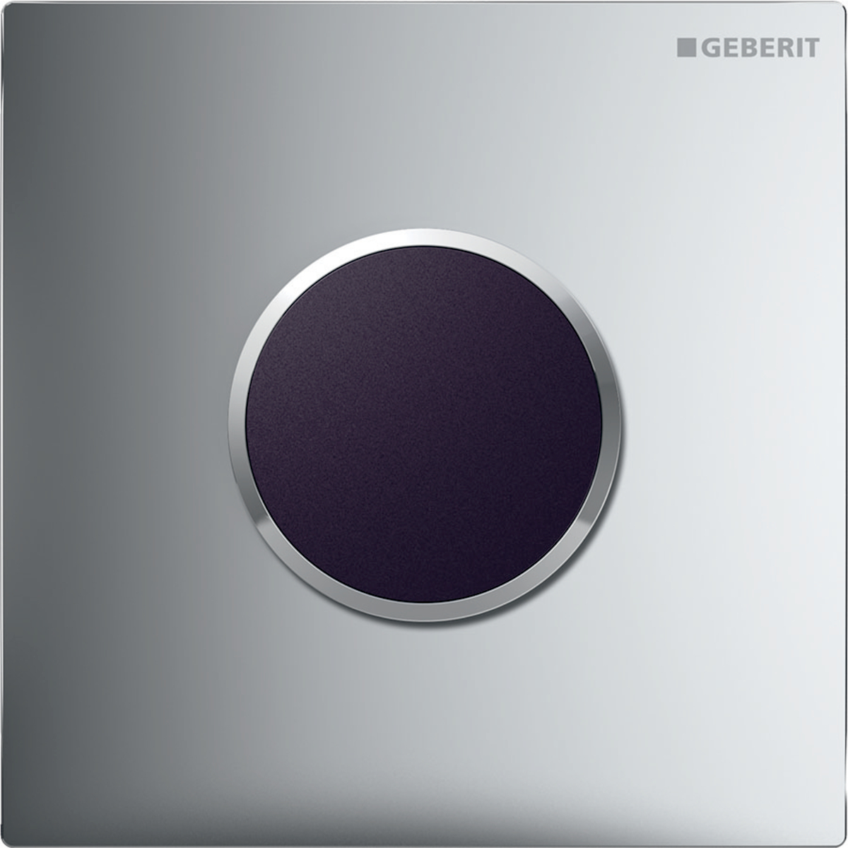 Geberit type 10 ur-sturing 230V round matchroom - chroom easy-to-clean 116.025.JQ.1