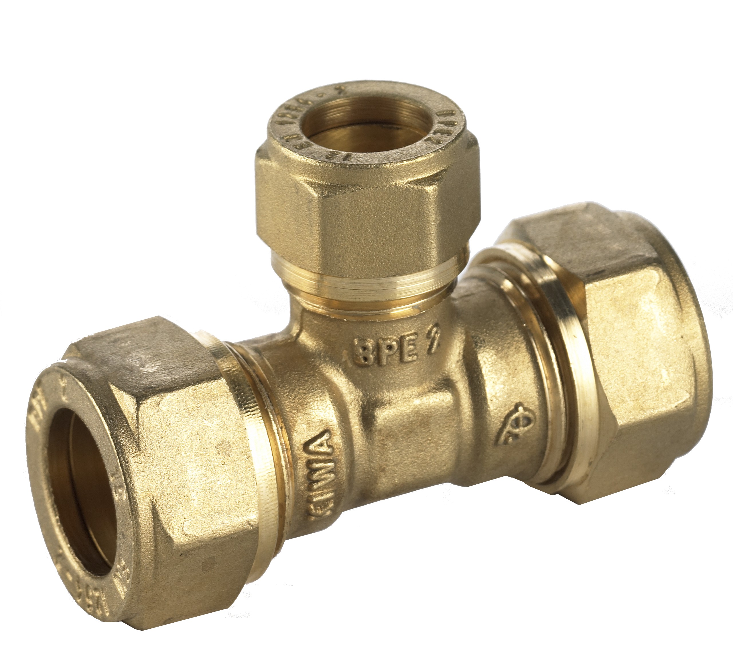 BPE Verloop T stuk 28x15x28 knel 82508