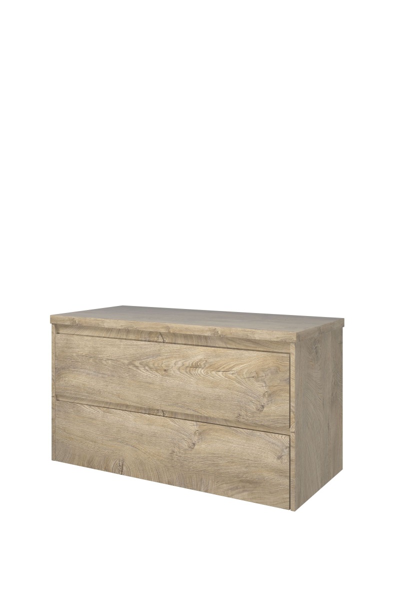 Proline set Top afdekplaat en onderk. sym. 1817261 Raw oak H552xB1000xD460